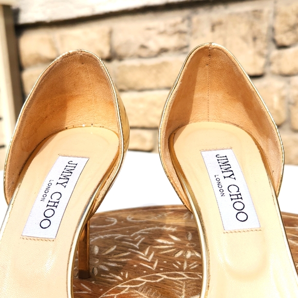 Jimmy Choo Metallic Gold & Silver High Heels - size 36 EU - Picture 15 of 15